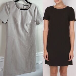 Peserico short sleeve career office work shift dress size 44‎ made in Italy